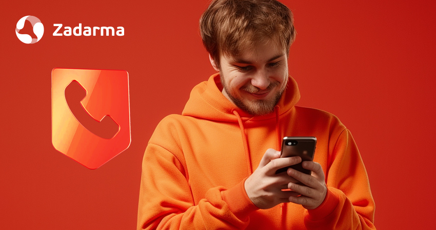 Man with a phone