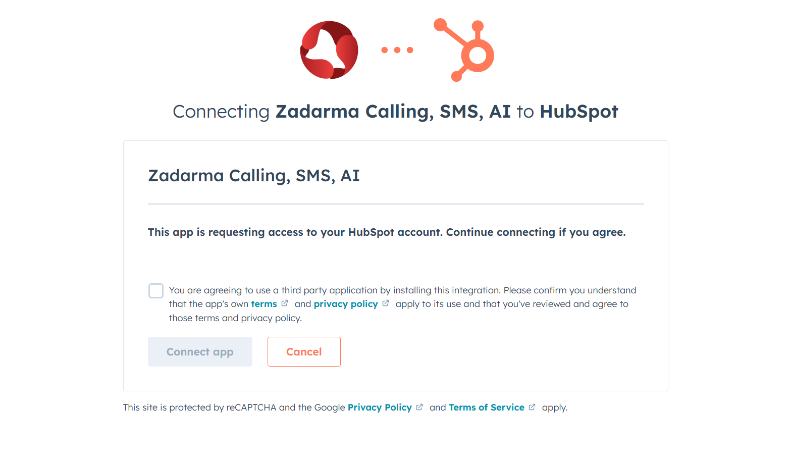 Connect app